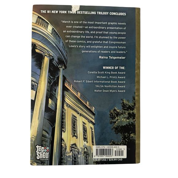 March Trilogy Books 1-3 by John Lewis Andrew Aydin Nate Powell - Picture 5 of 13